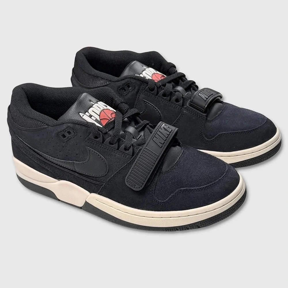 Nike Air Alpha Force 88 Shoes / Sneakers - NEW‎ Mens 10 Black / Guava #48868-CL2